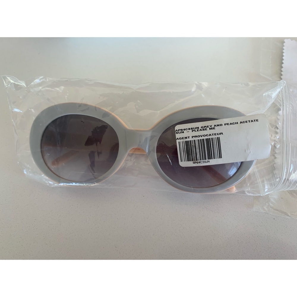 ✨HP ✨Linda Farrow Agent Provocateur Oval Sunglasses - Picture 8 of 14